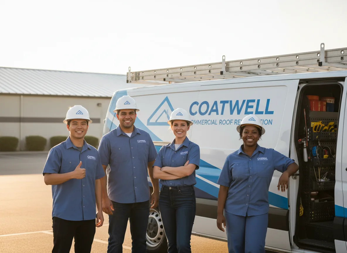 Commercial roof coating company in Harrisville, MS